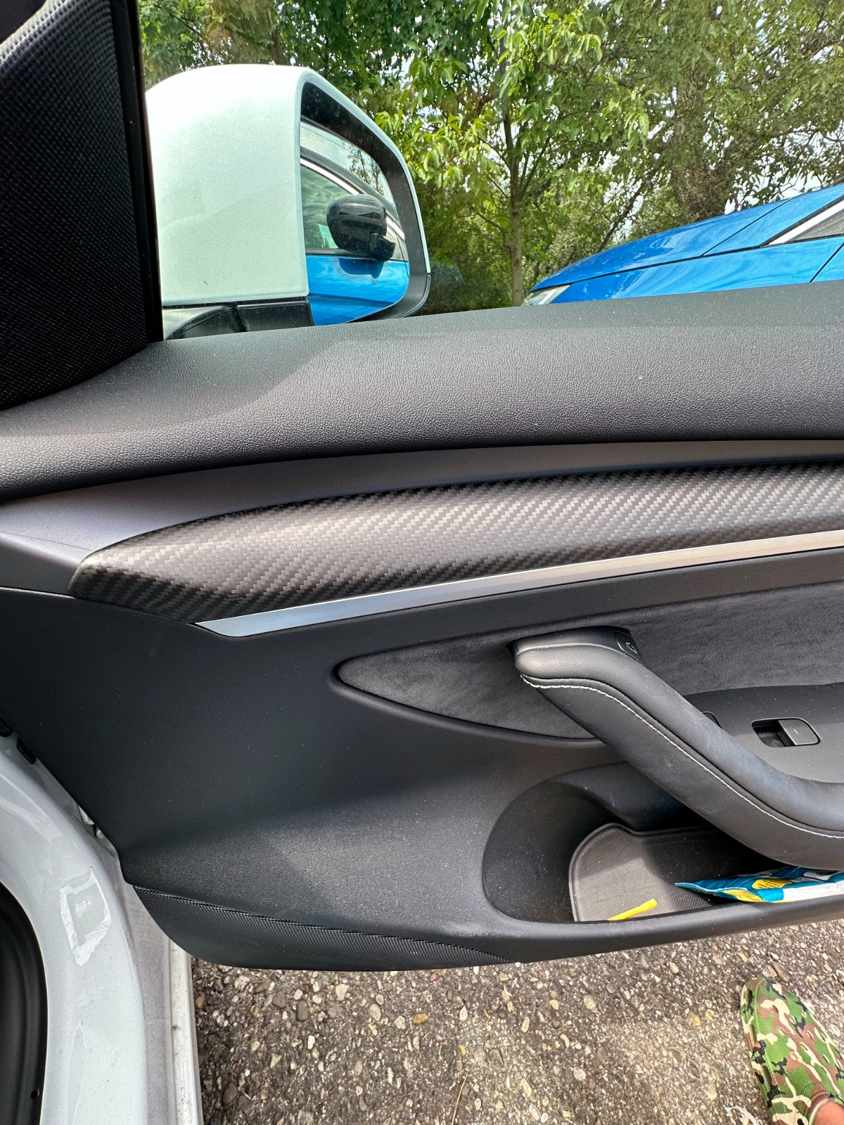 MAX CARBON Performance door panel door trim cover set for TESLA MODEL 3 MODEL Y