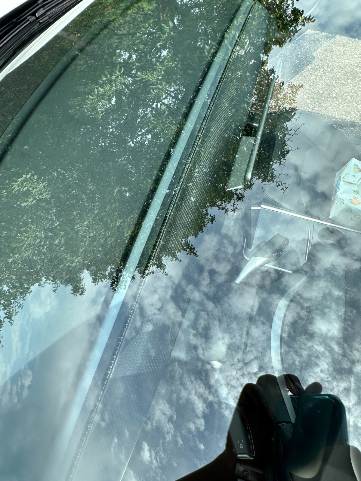 MAX CARBON Performance dashboard cover panels in a set for TESLA MODEL 3 MODEL Y