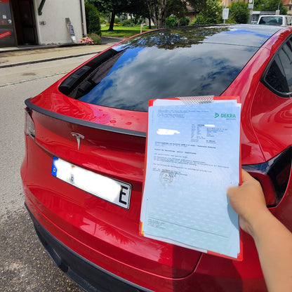 MAX CARBON Performance spoiler lip rear spoiler for TESLA MODEL Y