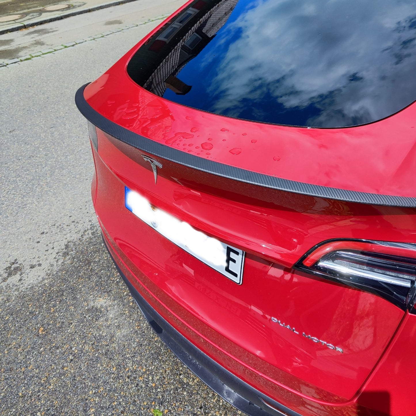 MAX CARBON Performance spoiler lip rear spoiler for TESLA MODEL Y