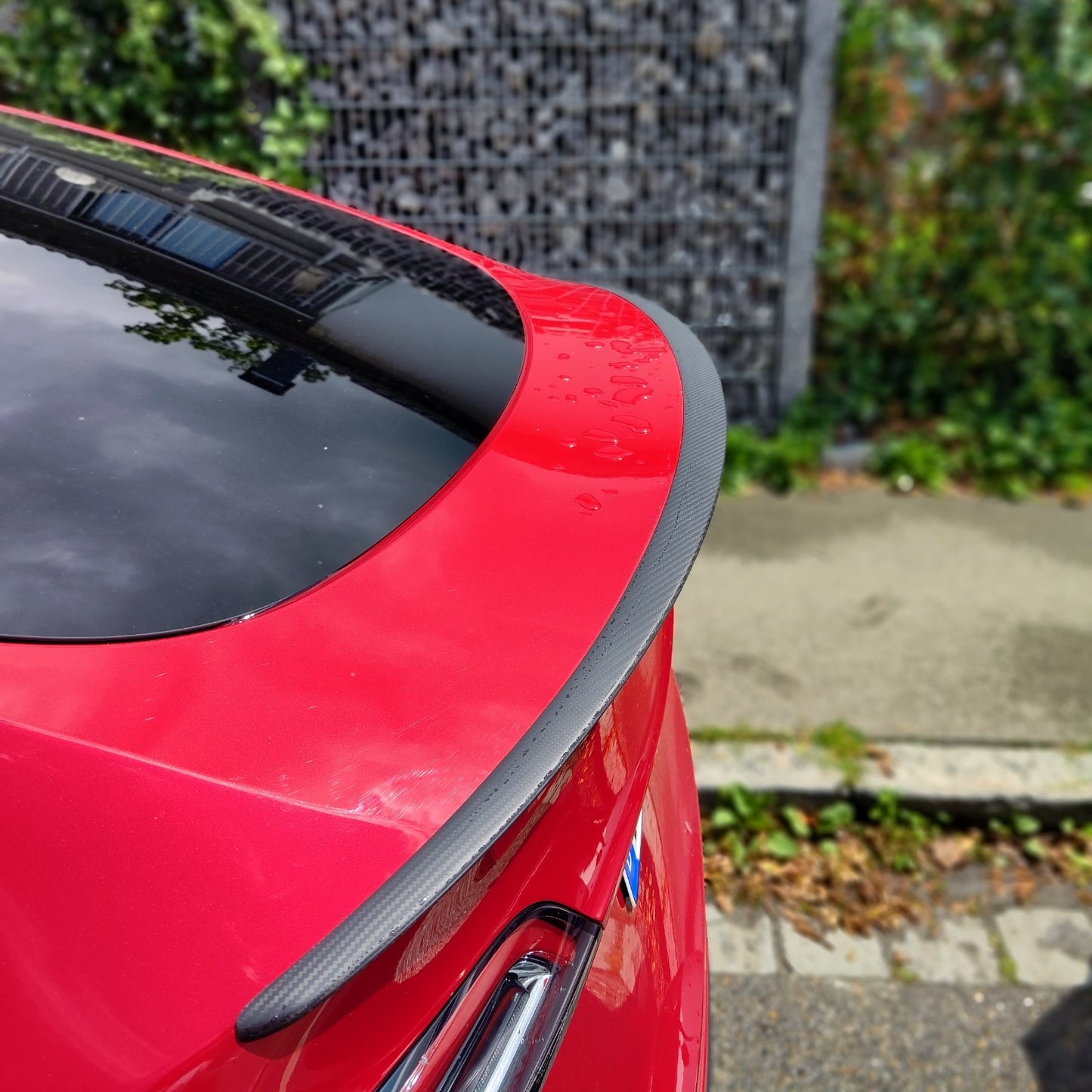 MAX CARBON Performance spoiler lip rear spoiler for TESLA MODEL Y