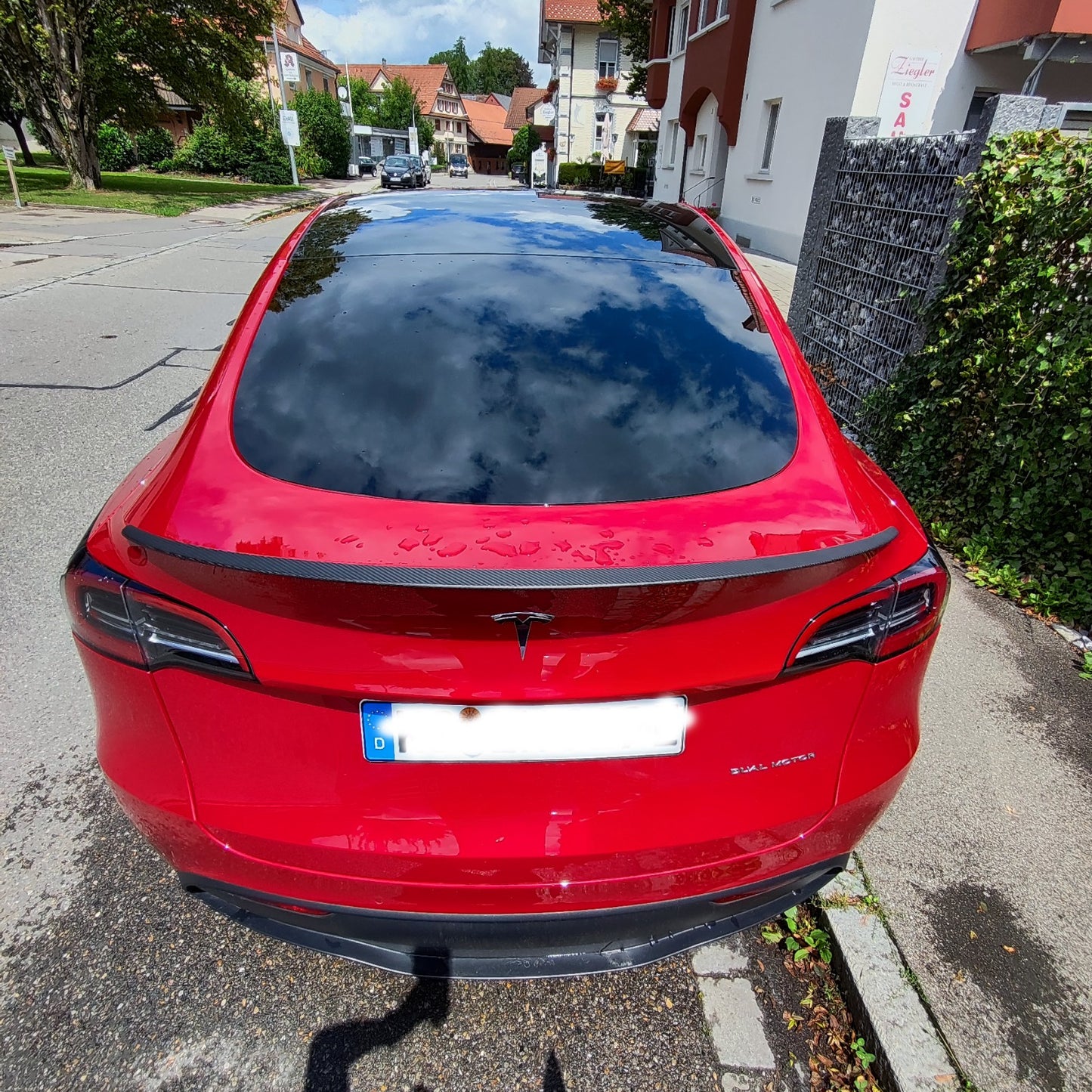 MAX CARBON Performance spoiler lip rear spoiler for TESLA MODEL Y