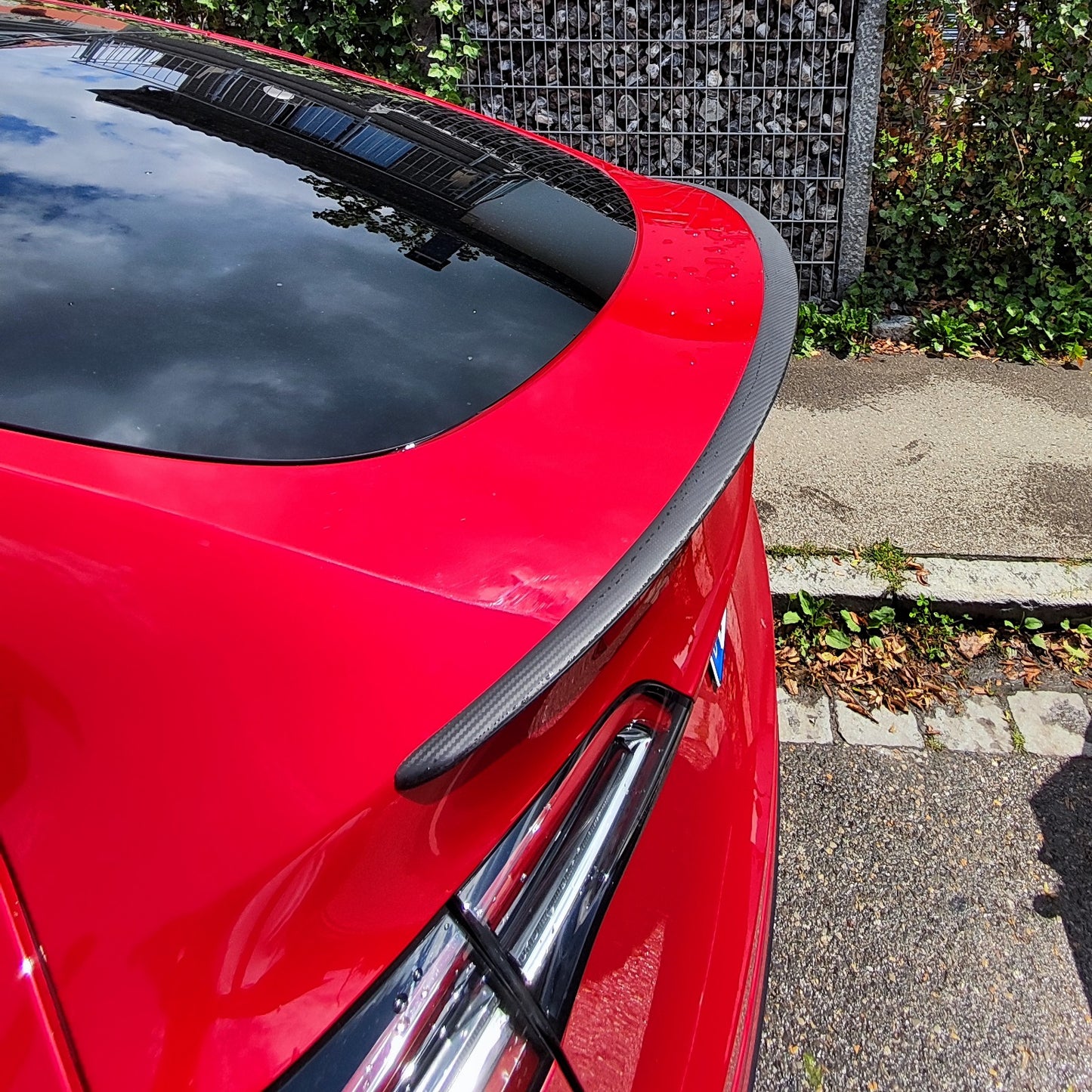 MAX CARBON Performance spoiler lip rear spoiler for TESLA MODEL Y
