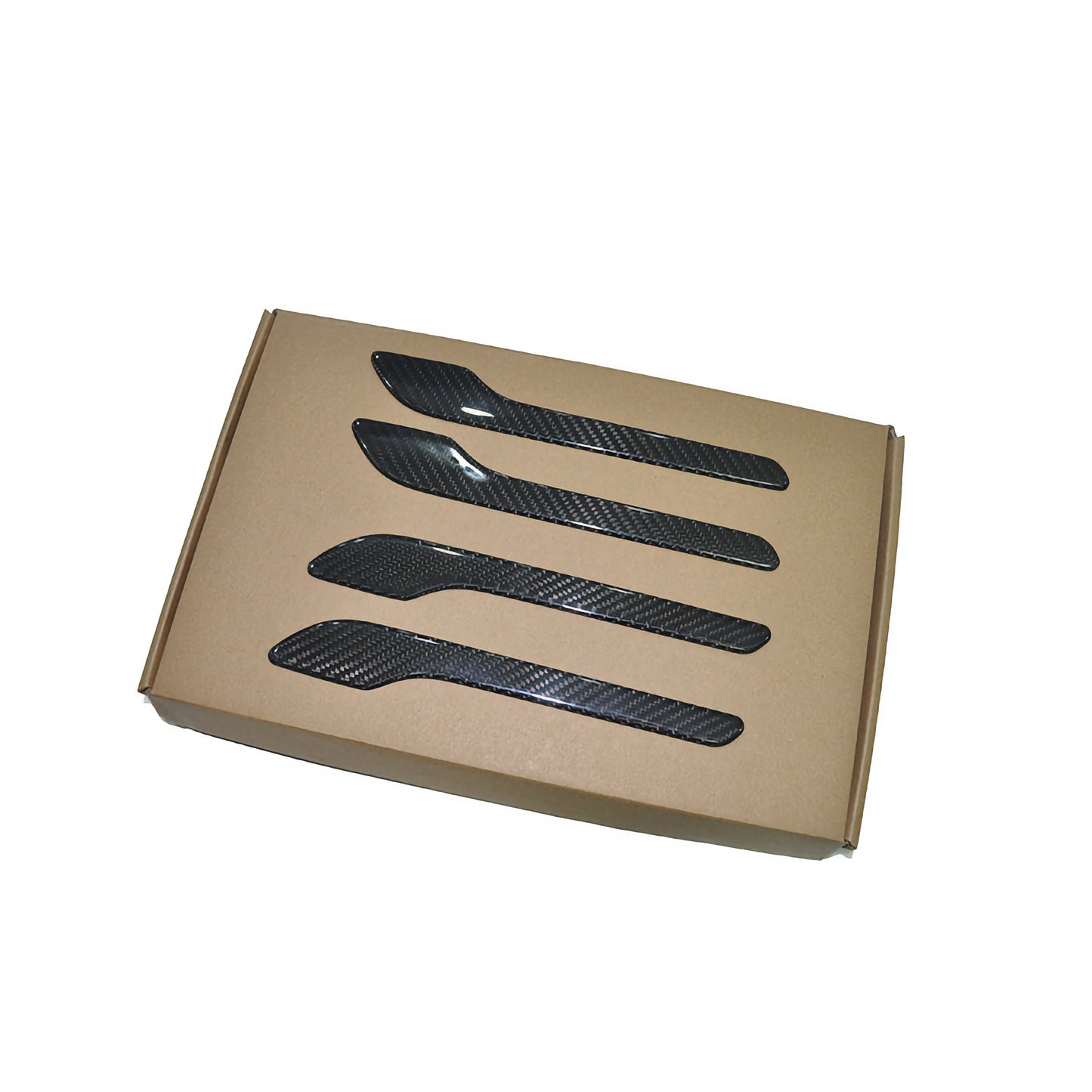 MAX CARBON Performance door panel door trim door handle set for TESLA MODEL 3 MODEL Y