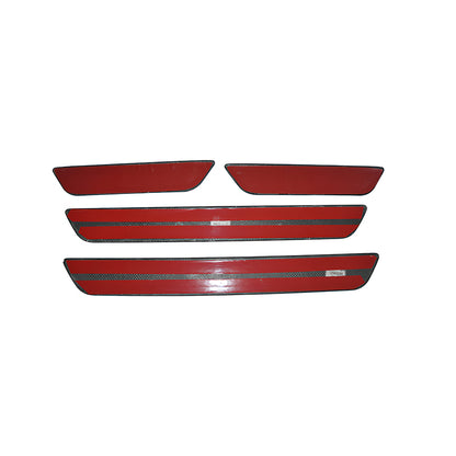 MAX CARBON Performance DOOR door sill trim attachment in a set for TESLA MODEL 3 MODEL Y