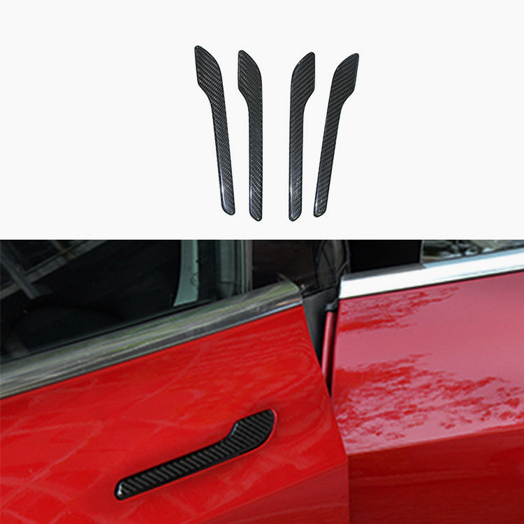 MAX CARBON Performance door panel door trim door handle set for TESLA MODEL 3 MODEL Y