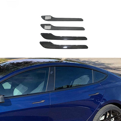 MAX CARBON Performance door panel door trim door handle set for TESLA MODEL 3 MODEL Y