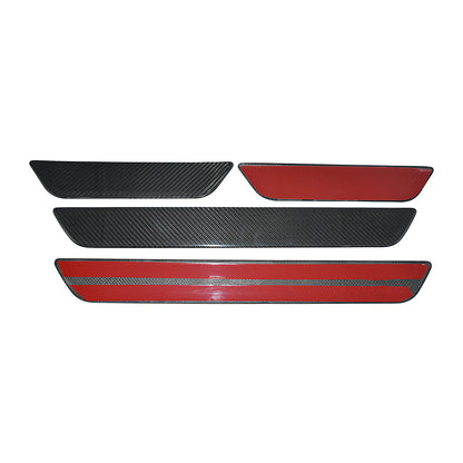 MAX CARBON Performance DOOR door sill trim attachment in a set for TESLA MODEL 3 MODEL Y