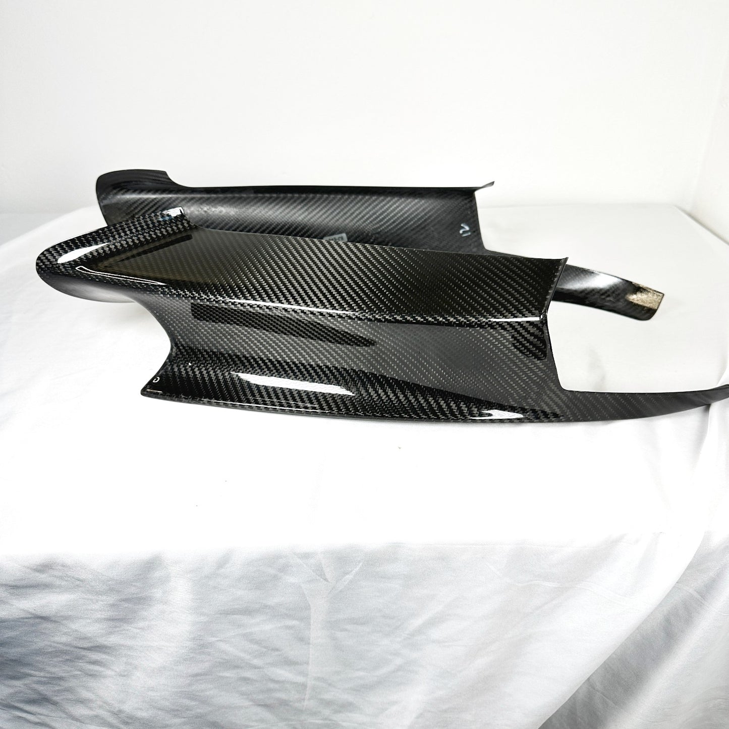 MAX CARBON Performance Front Flaps Spoiler Lip Splitter for BMW M3 E90 E92 E93 