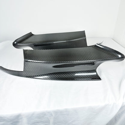 MAX CARBON Performance Front Flaps Spoiler Lip Splitter for BMW M3 E90 E92 E93 