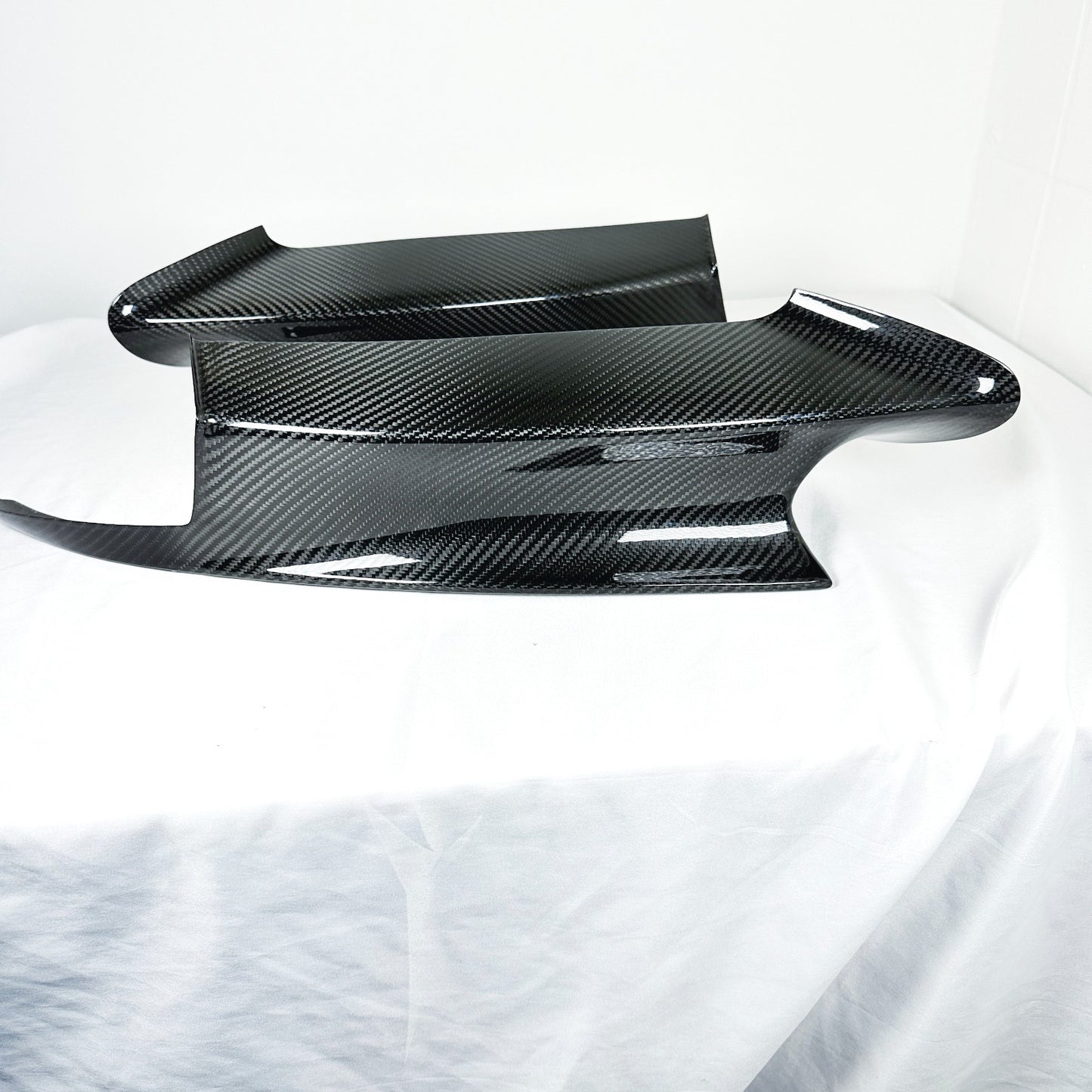 MAX CARBON Performance Front Flaps Spoiler Lip Splitter for BMW M3 E90 E92 E93 