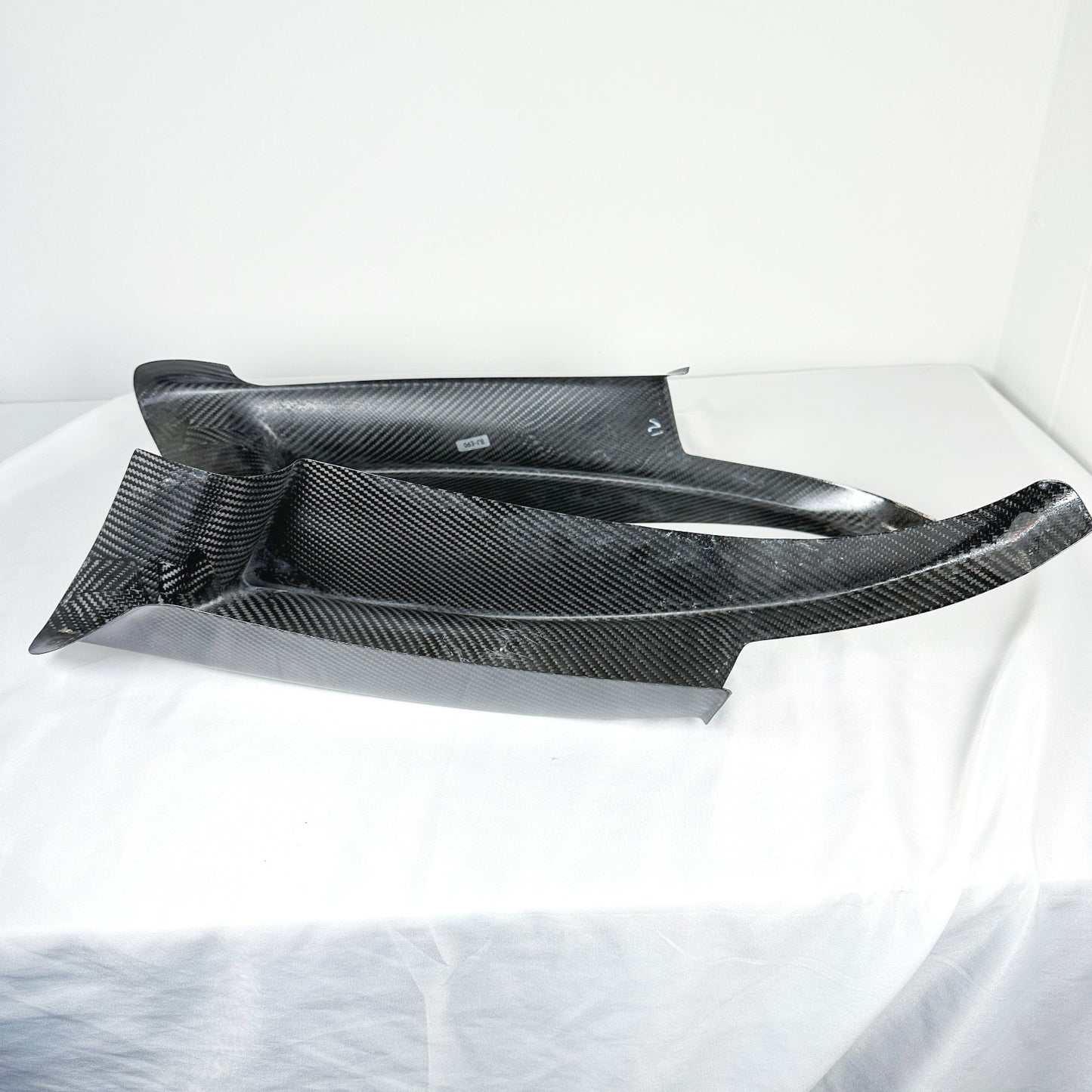 MAX CARBON Performance Front Flaps Spoiler Lip Splitter for BMW M3 E90 E92 E93 