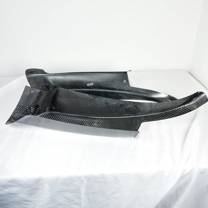 MAX CARBON Performance Front Flaps Spoiler Lip Splitter for BMW M3 E90 E92 E93 