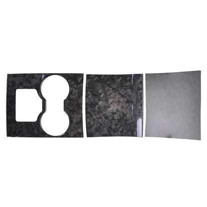 MAX CARBON Performance center console trim attachment cover set for TESLA MODEL 3 MODEL Y