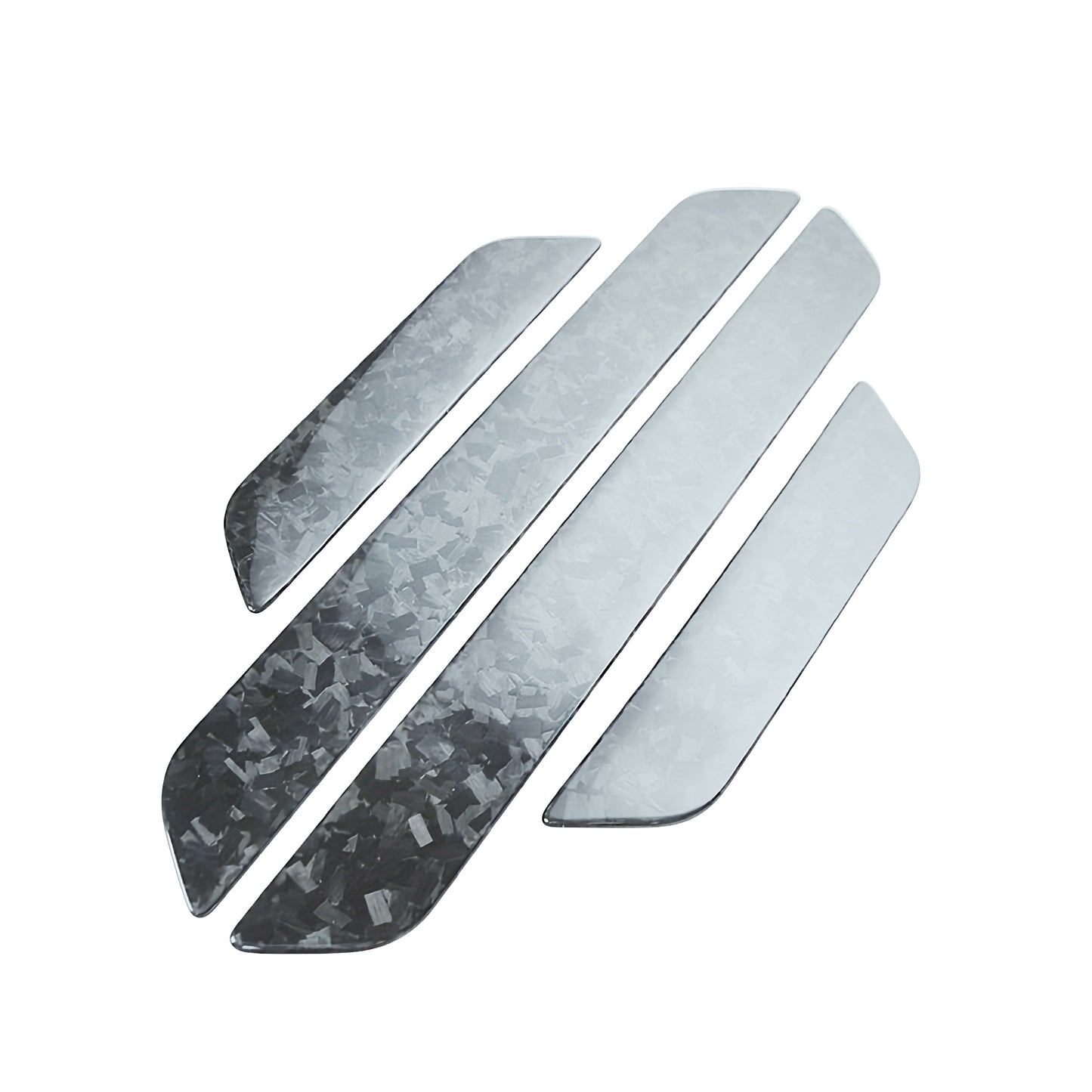MAX CARBON Performance DOOR door sill trim attachment in a set for TESLA MODEL 3 MODEL Y