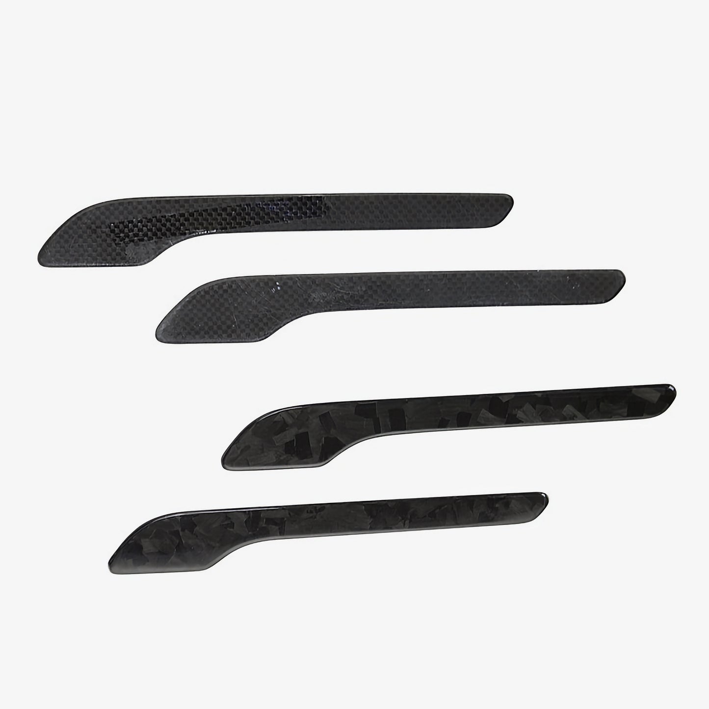 MAX CARBON Performance door panel door trim door handle set for TESLA MODEL 3 MODEL Y