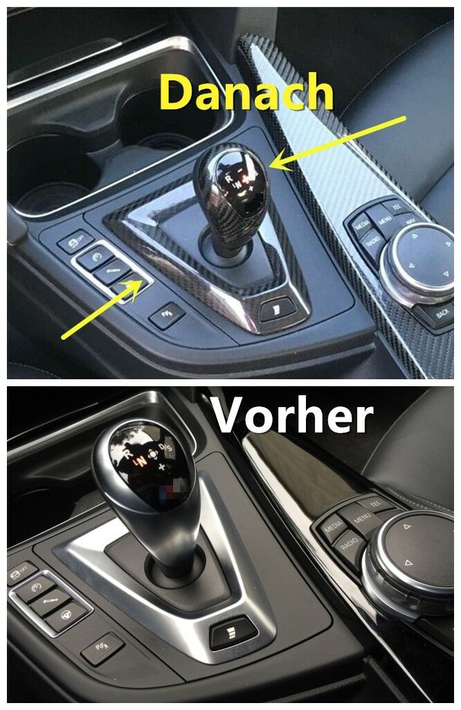 MAX CARBON Performance gear knob shift center console for BMW M2C M3 M4 F80 F82 F83 F87