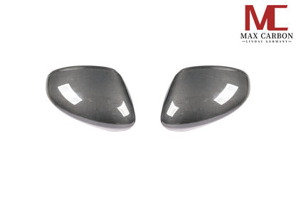 MC Performance MAX CARBON replacement mirror caps for Porsche Panamera 971 976 S GTS Turbo