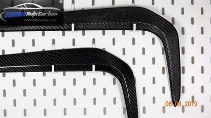 MAX CARBON Performance Front Flaps Cover air duct front lip for BMW G30 G31 with M package before LCI