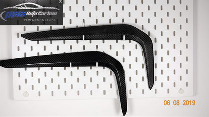 MAX CARBON Performance Front Flaps Cover air duct front lip for BMW G30 G31 with M package before LCI