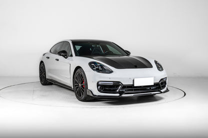 MAX CARBON DRY CARBON front lip spoiler suitable for Porsche Panamera 971 971.1 971.2 GTS