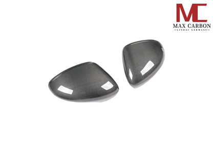MC Performance MAX CARBON replacement mirror caps for Porsche Panamera 971 976 S GTS Turbo