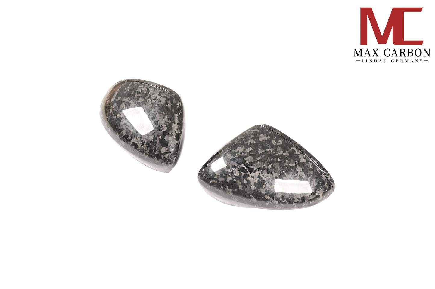 MC Performance MAX CARBON replacement mirror caps for Porsche Panamera 971 976 S GTS Turbo
