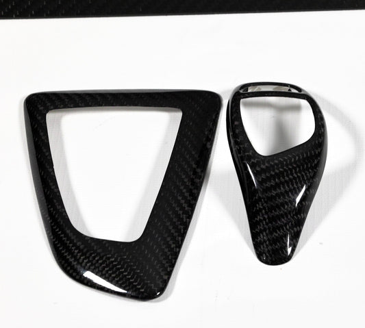MAX CARBON Performance Gear Knob Center Console Trim Center for BMW 1 Series 2 Series 3 Series 4 Series X1