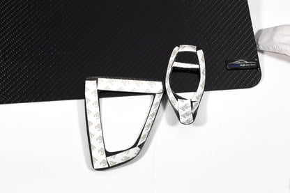 MAX CARBON Performance Gear Knob Center Console Trim Center for BMW 1 Series 2 Series 3 Series 4 Series X1