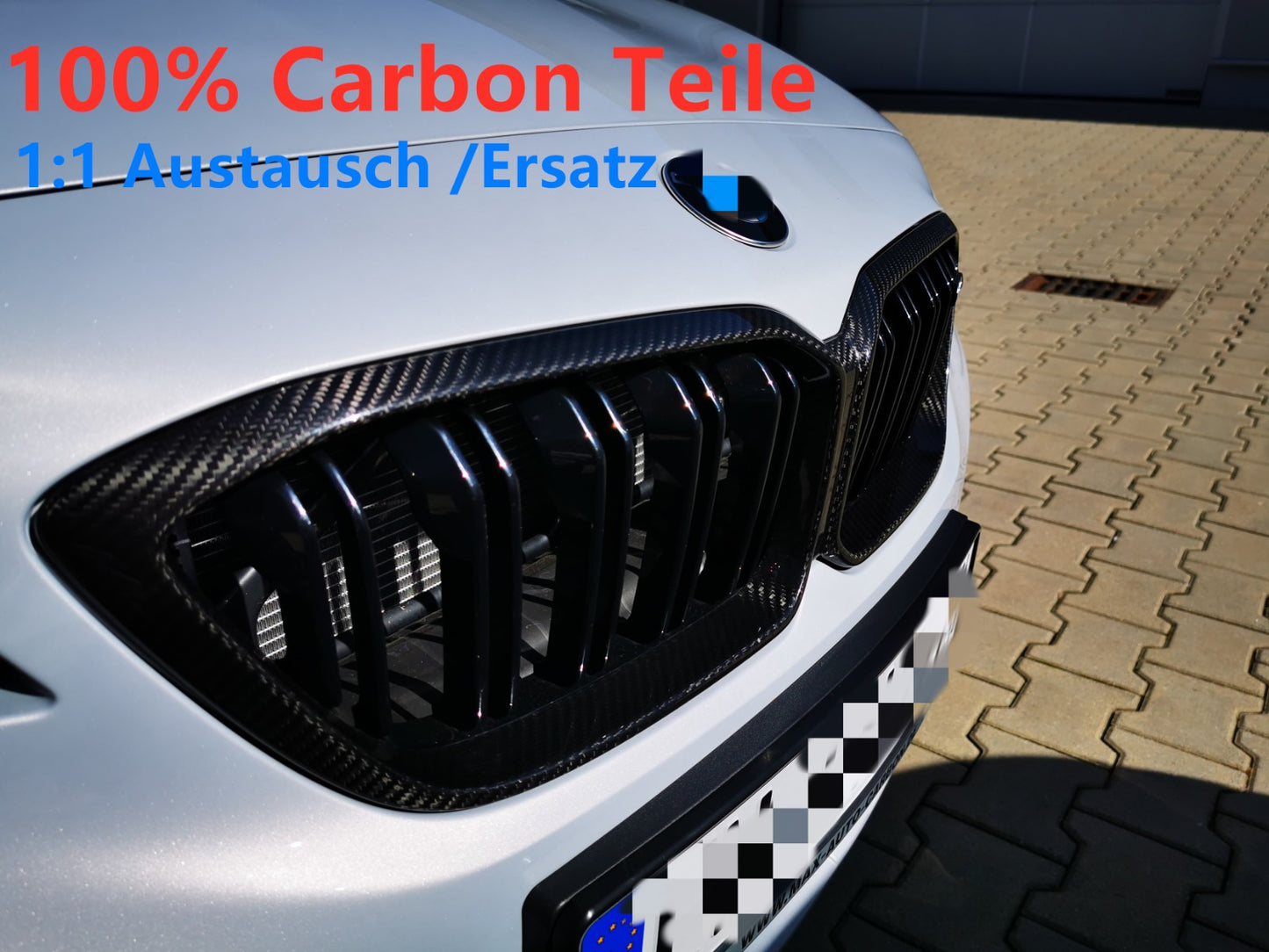 MAX CARBON Performance grille replacement for BMW M2 F87 Competition CS
