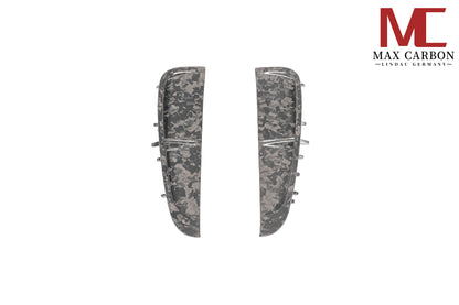 MAX CARBON DRY CARBON side air intake replacement side vent suitable for Porsche Panamera 971