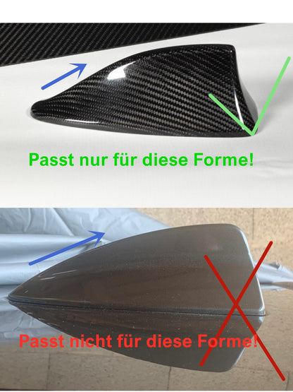 MAX CARBON Performance Shark Fin Antenna Cover Covers for BMW 5 Series F10 F11 6 Series F12 7 Series F10 F11 F18 M5 F01 F02 only for before LCI