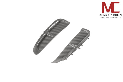 MAX CARBON DRY CARBON side air intake replacement side vent suitable for Porsche Panamera 971