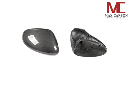 MC Performance MAX CARBON replacement mirror caps for Porsche Panamera 971 976 S GTS Turbo