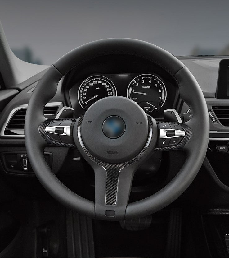 MAX CARBON Performance Sport Cover Steering Wheel for BMW F20 F21 F22 F23 F30 F31 F32 F33 F34 F36 F15 F16 F25 F26 M135i M140i M235i M240i