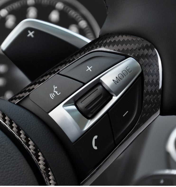 MAX CARBON Performance Sport Cover Steering Wheel for BMW F20 F21 F22 F23 F30 F31 F32 F33 F34 F36 F15 F16 F25 F26 M135i M140i M235i M240i