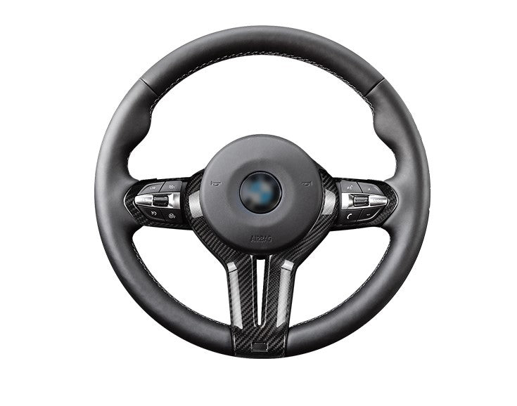 MAX CARBON Performance Sport Steering Wheel Covers for BMW M2 M3 M4 M5 M6 X5M X6M
