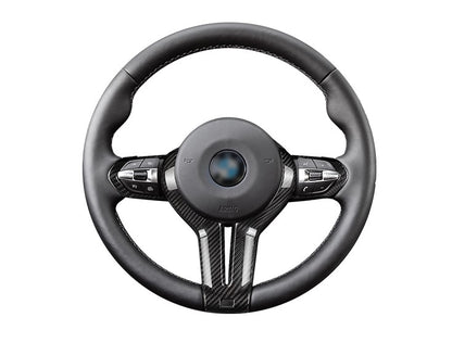 MAX CARBON Performance Sport Steering Wheel Covers for BMW M2 M3 M4 M5 M6 X5M X6M