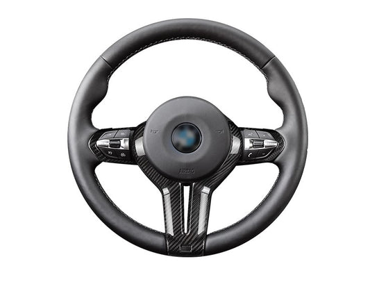 MAX CARBON Performance Sport Steering Wheel Covers for BMW M2 M3 M4 M5 M6 X5M X6M