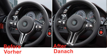 MAX CARBON Performance Sport Steering Wheel Covers for BMW M2 M3 M4 M5 M6 X5M X6M