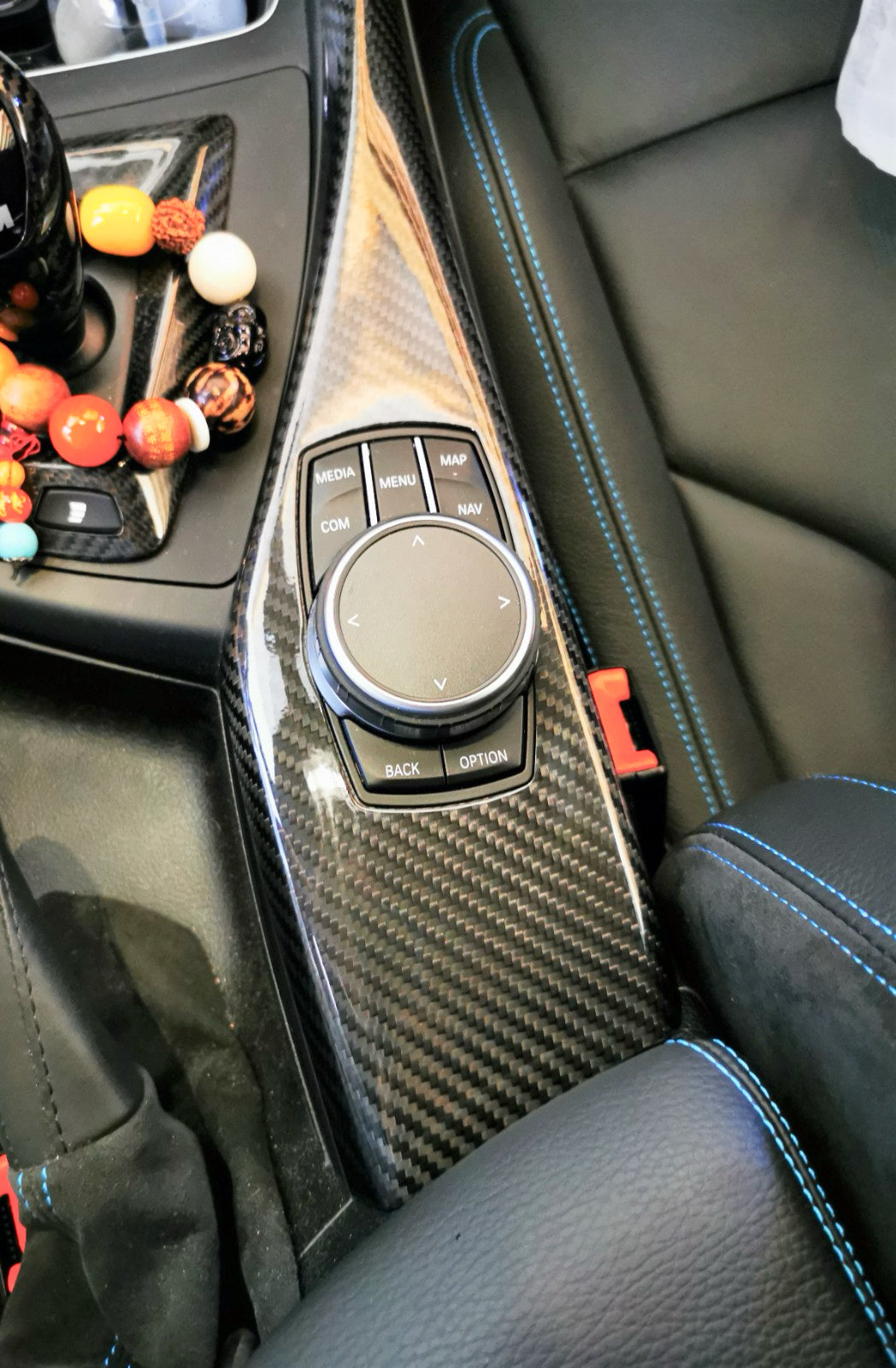 MAX CARBON center console DECOR STRIPS covers for BMW 1 Series F20 F21 2 Series F22 F87 M2 