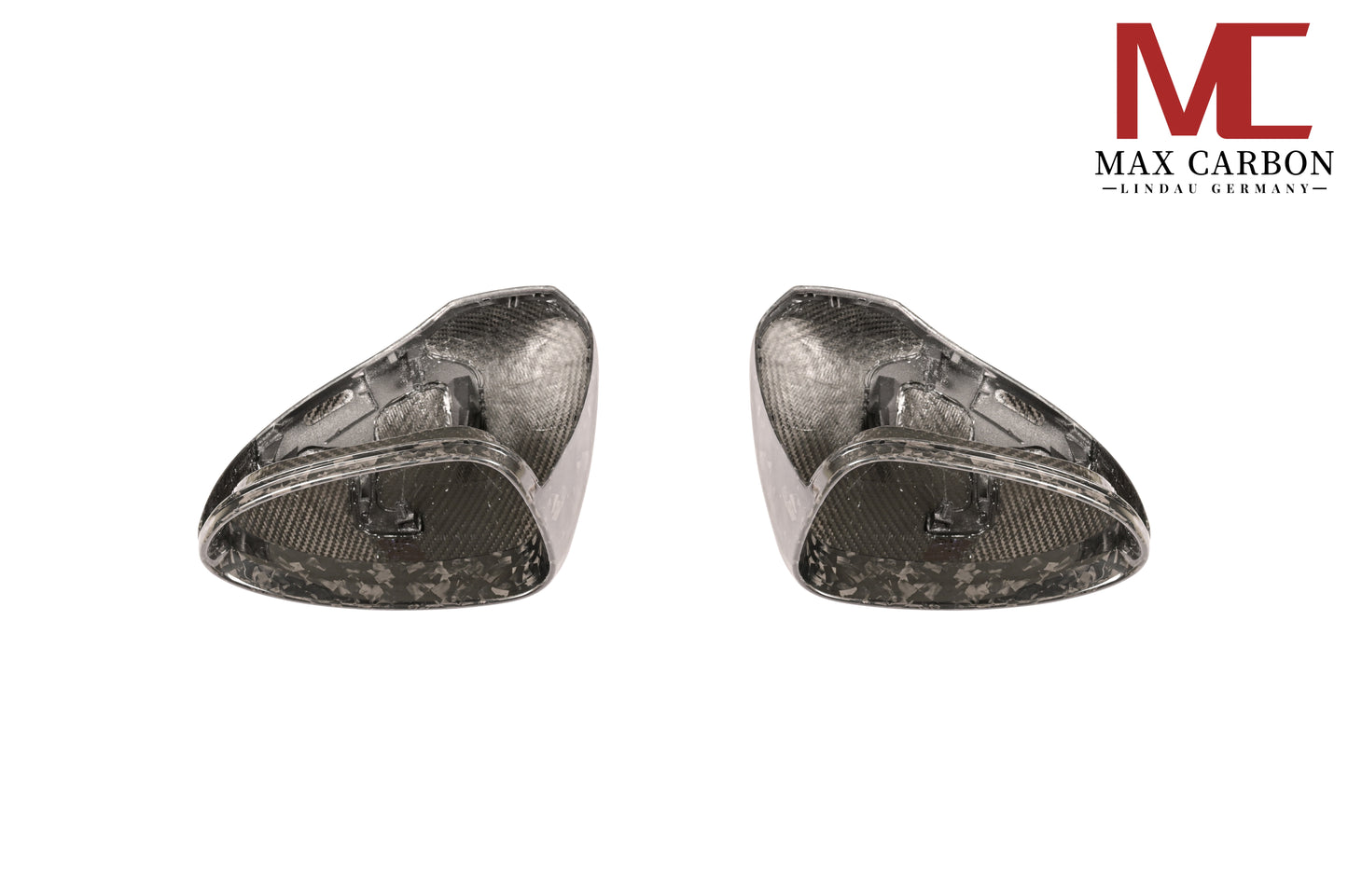MC Performance MAX CARBON replacement mirror caps for Porsche Panamera 971 976 S GTS Turbo