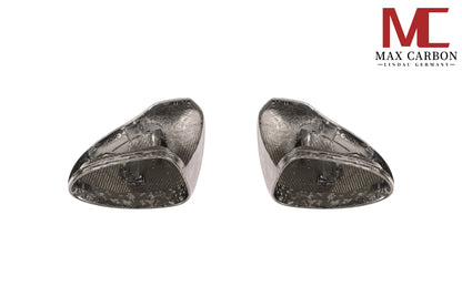 MC Performance MAX CARBON replacement mirror caps for Porsche Panamera 971 976 S GTS Turbo