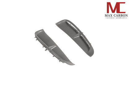 MAX CARBON DRY CARBON side air intake replacement side vent suitable for Porsche Panamera 971