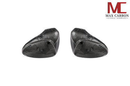 MC Performance MAX CARBON replacement mirror caps for Porsche Panamera 971 976 S GTS Turbo