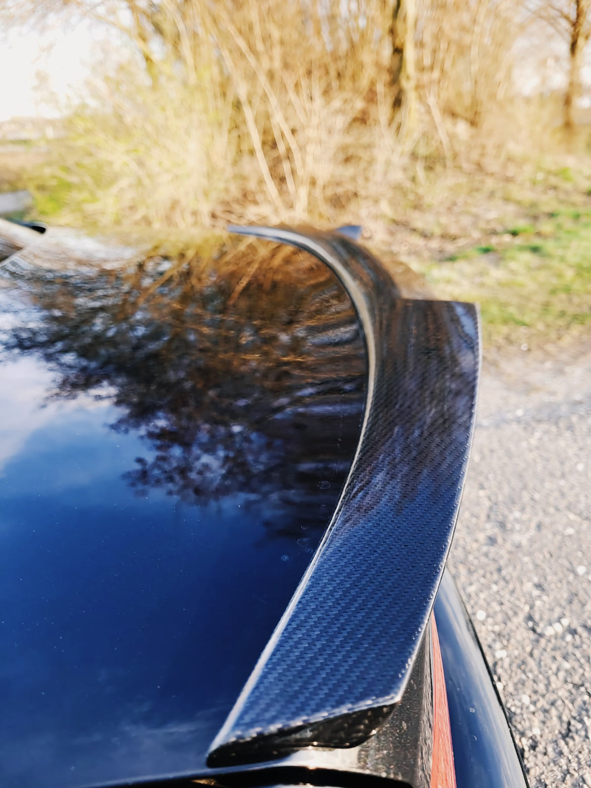 MC Dry Carbon Prepreg Rear Spoiler Rear Lip Spoiler for BMW E92 incl. M3