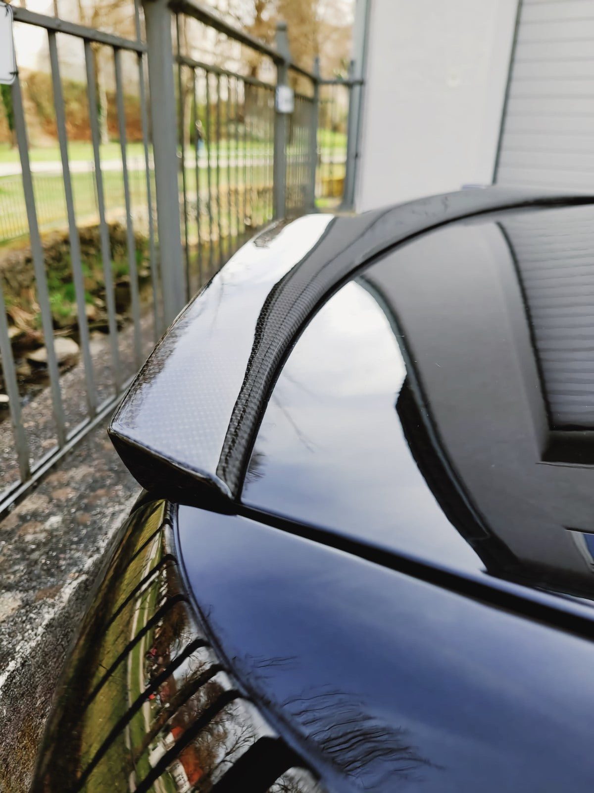 MC Dry Carbon Prepreg Rear Spoiler Rear Lip Spoiler for BMW E92 incl. M3