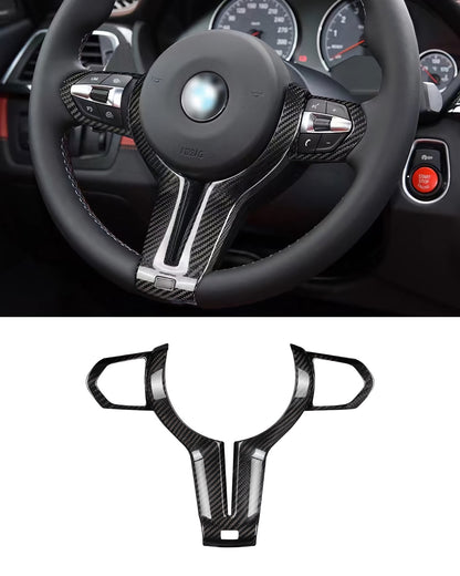 MAX CARBON Performance Sport Steering Wheel Covers for BMW M2 M3 M4 M5 M6 X5M X6M