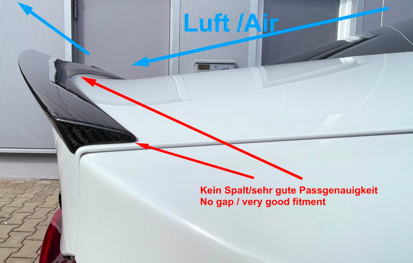 MAX CARBON Performance rear spoiler rear lip for BMW M4 F82