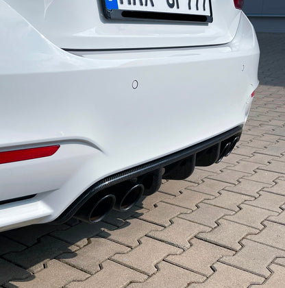 MC MAX CARBON Dry Carbon Prepreg Diffuser Replacement for BMW M3 F80 M4 F82 F83 